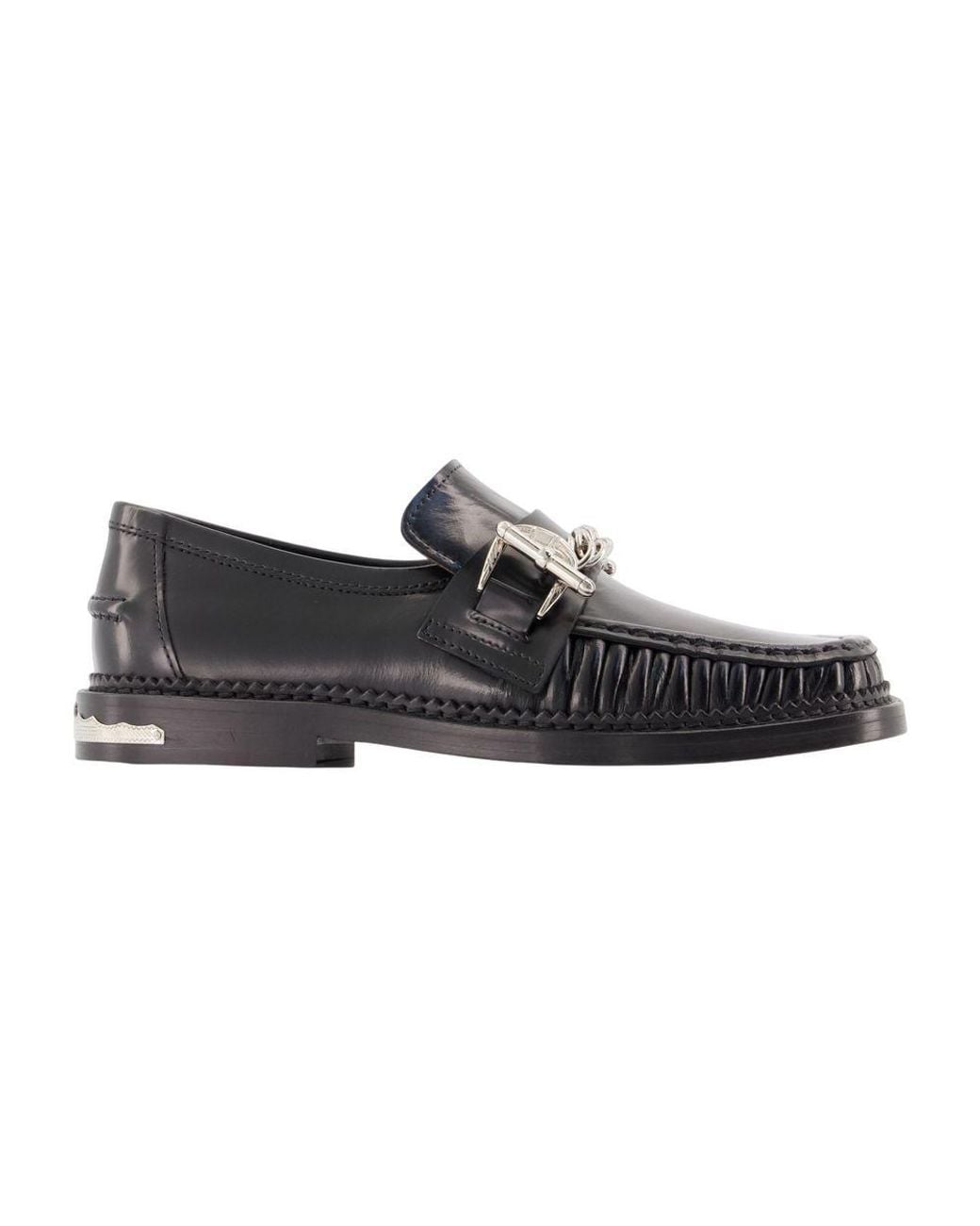 Toga Black Aj1510 Loafers