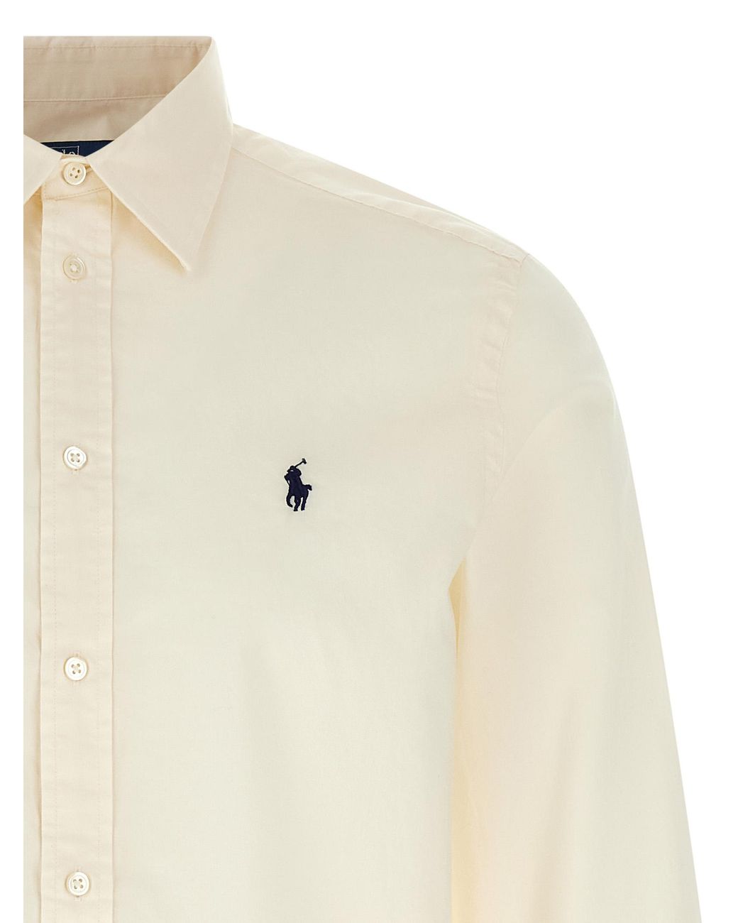 Polo Ralph Lauren White 'Pony' Embroidered Shirt