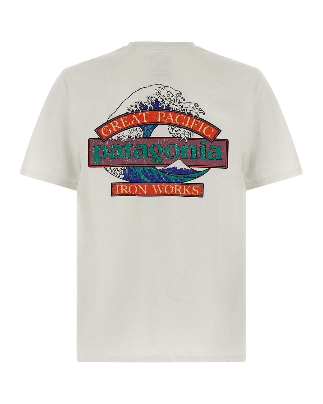 Patagonia White 'Responsibili' T-Shirt for men