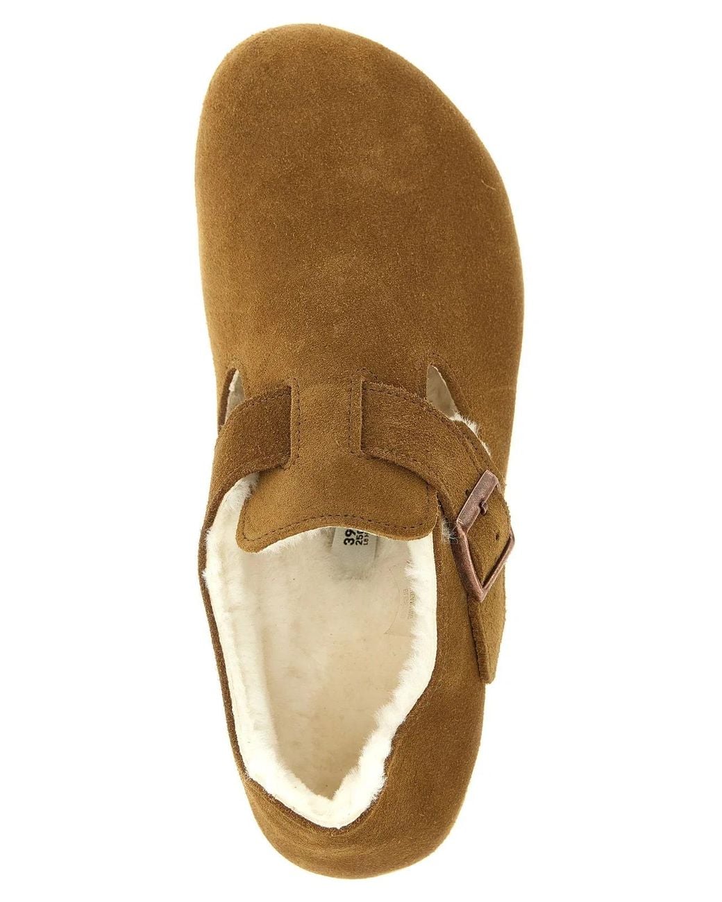 Birkenstock Brown 'London' Sabots