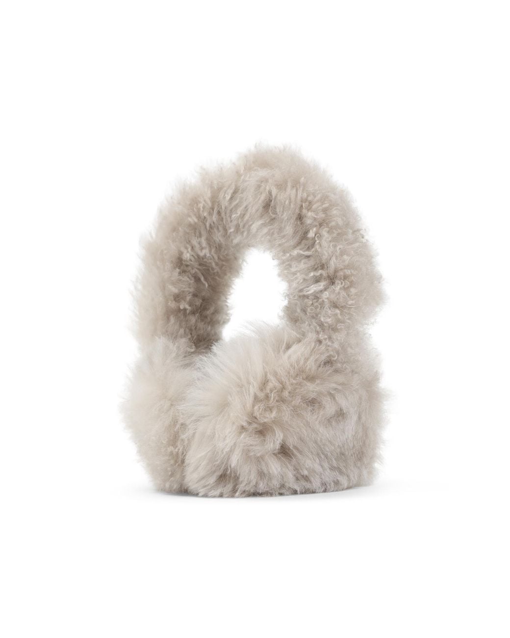 Yves Salomon Natural Lamb Earmuffs