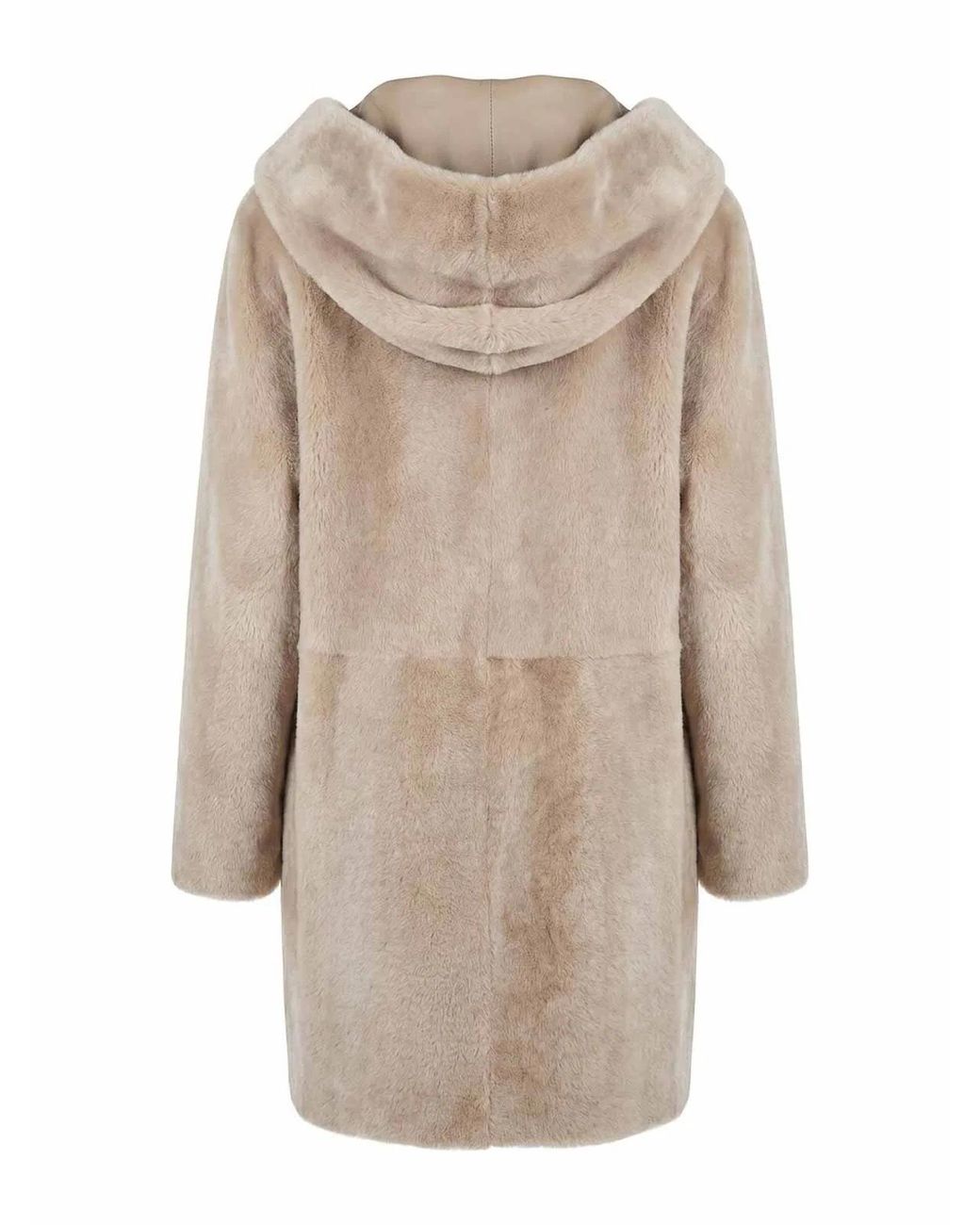 Manzoni 24 Natural Shearling Coat