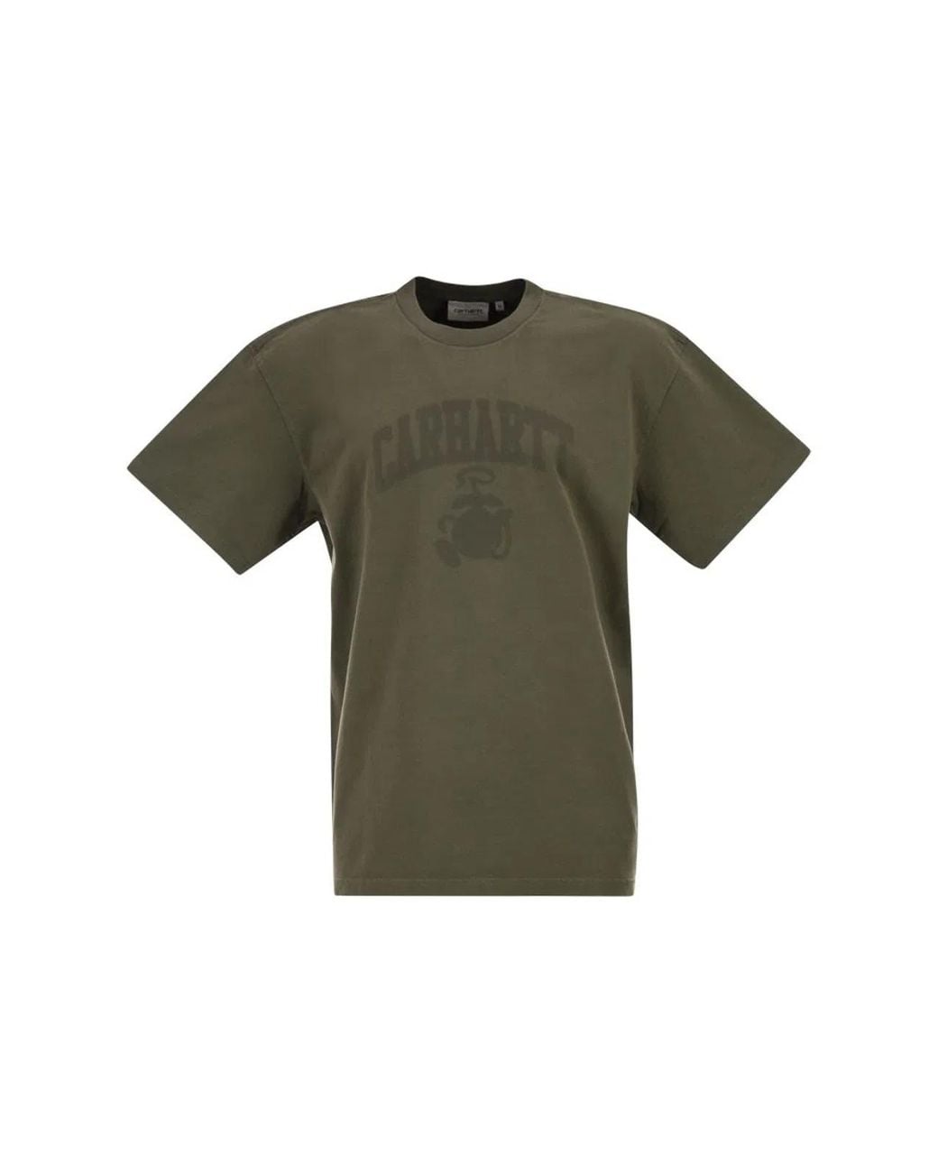 Carhartt Green T-Shirt With Front Print