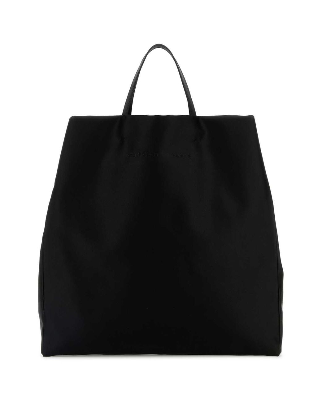 Carven Black Ba207-Tote Bag