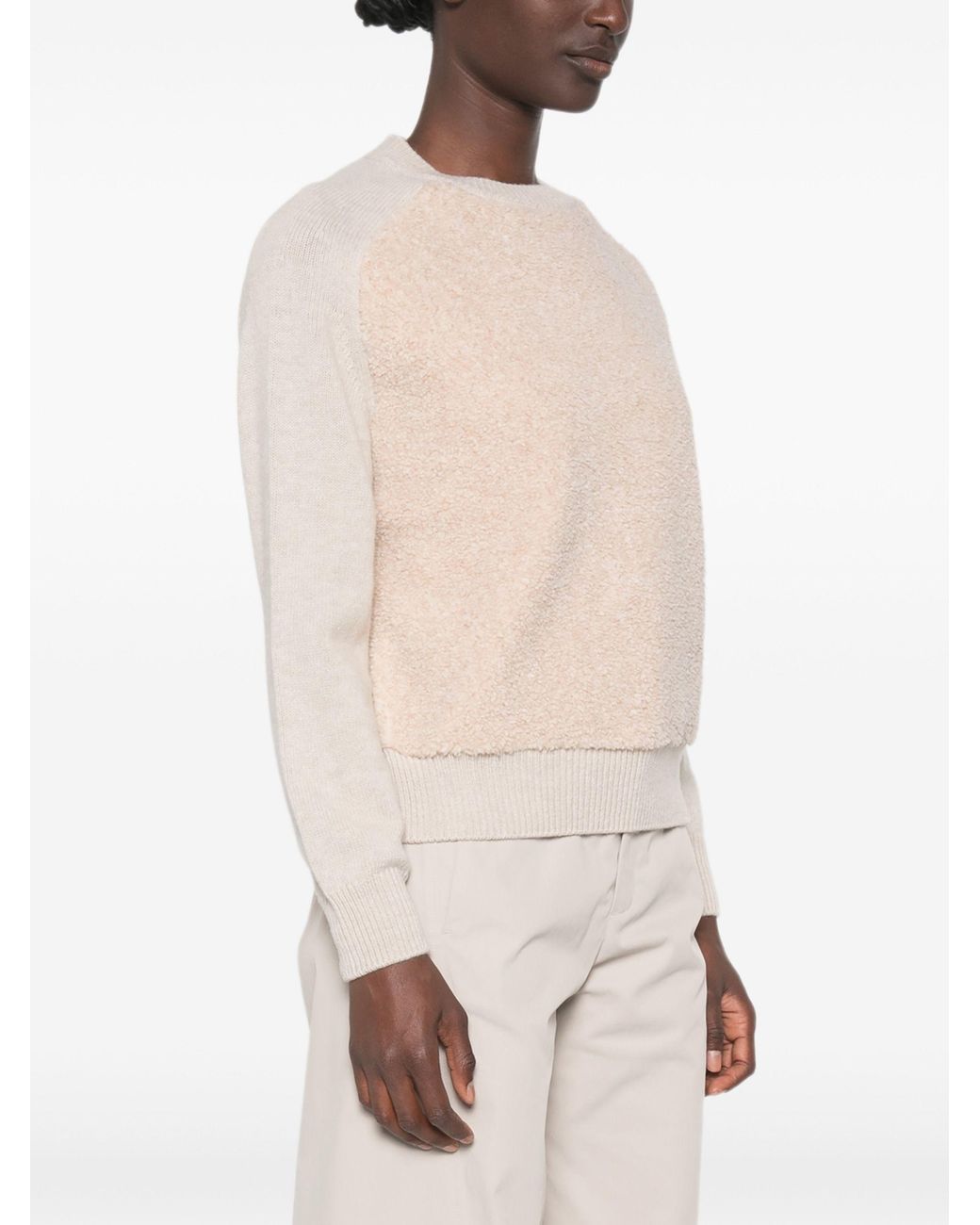 Herno Natural Wool Sweater