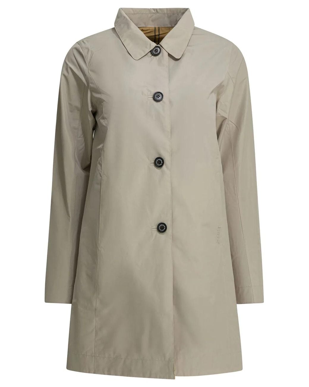 Barbour Gray Polyester Jacket
