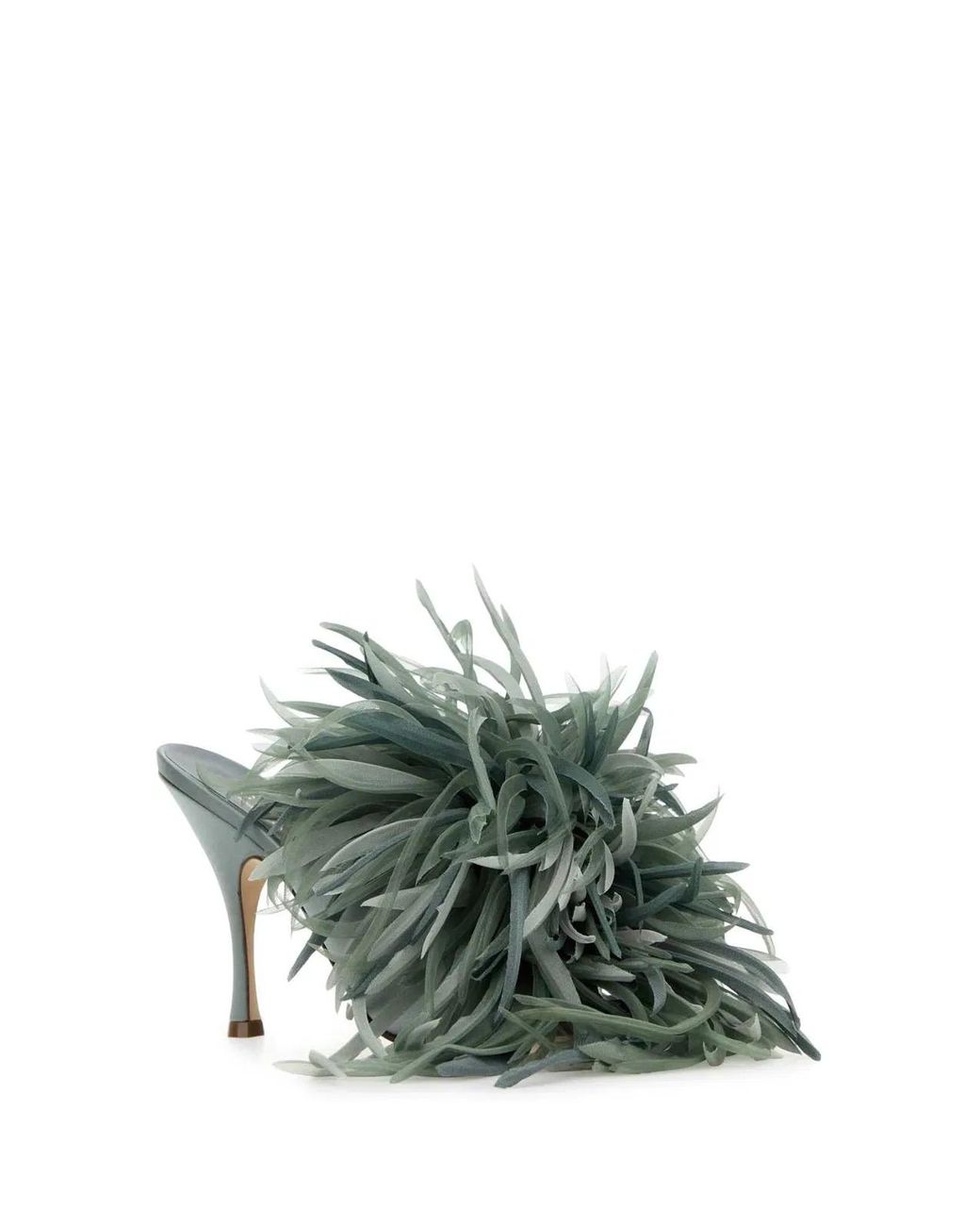 Gucci Green Heeled Shoes