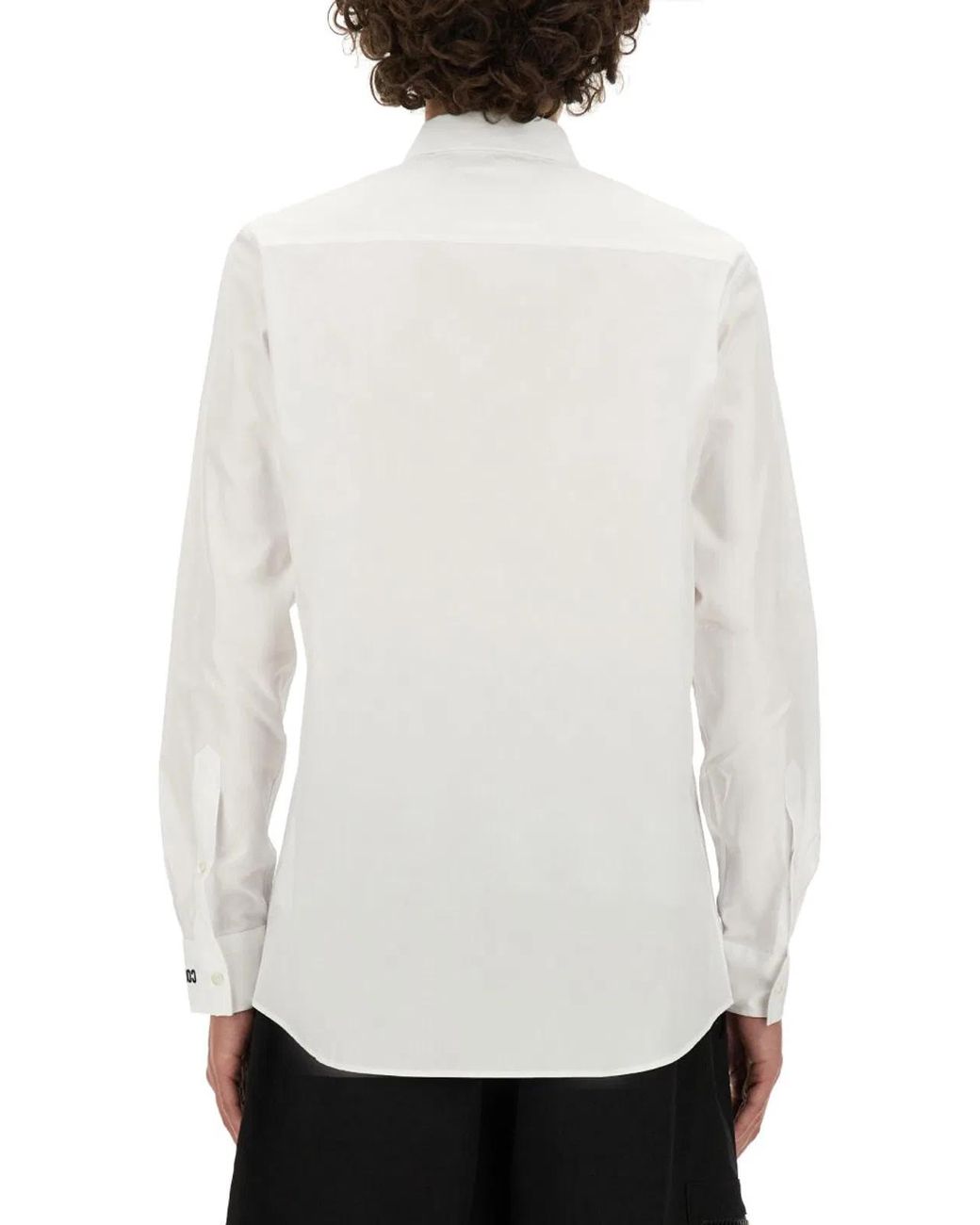 Moschino Couture White Cotton Shirt for men