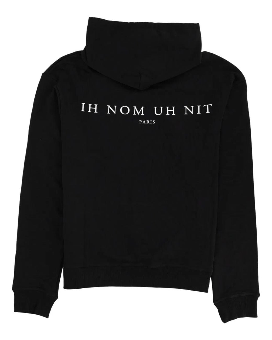 Ih Nom Uh Nit Black Sweatshirt With Print for men