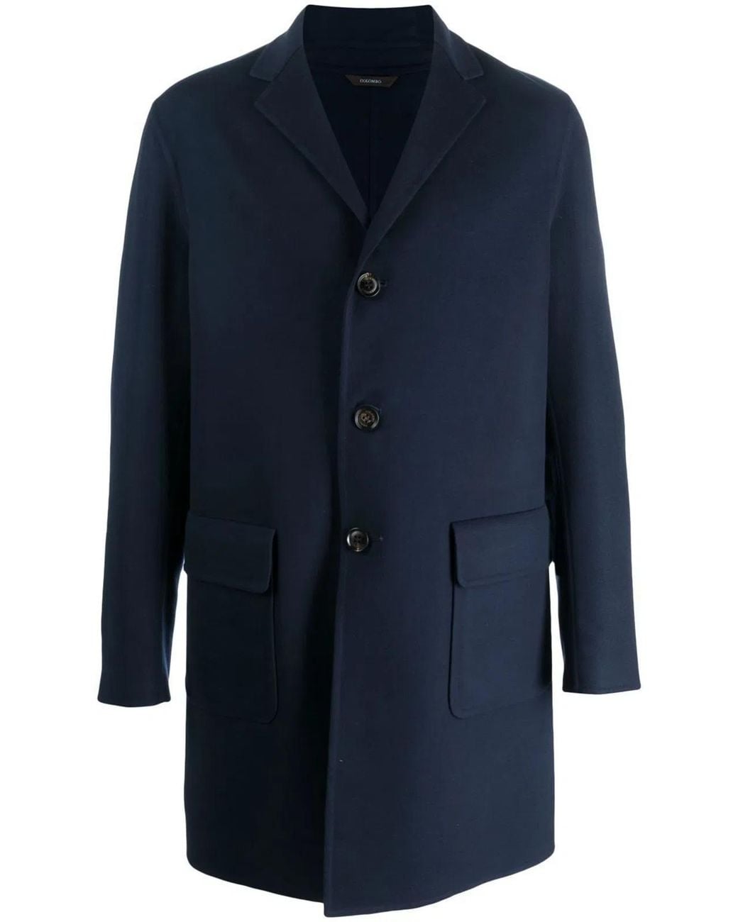 Colombo Blue Cp0034365184 Single Breasted Coat for men