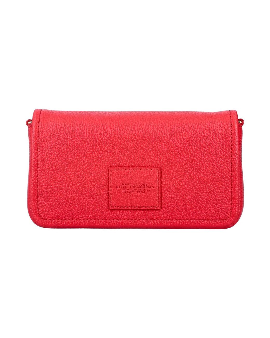 Marc Jacobs Red The Leather Mini Bag