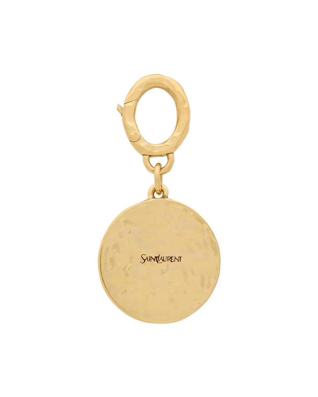 Saint Laurent Metallic Cassandre Charm