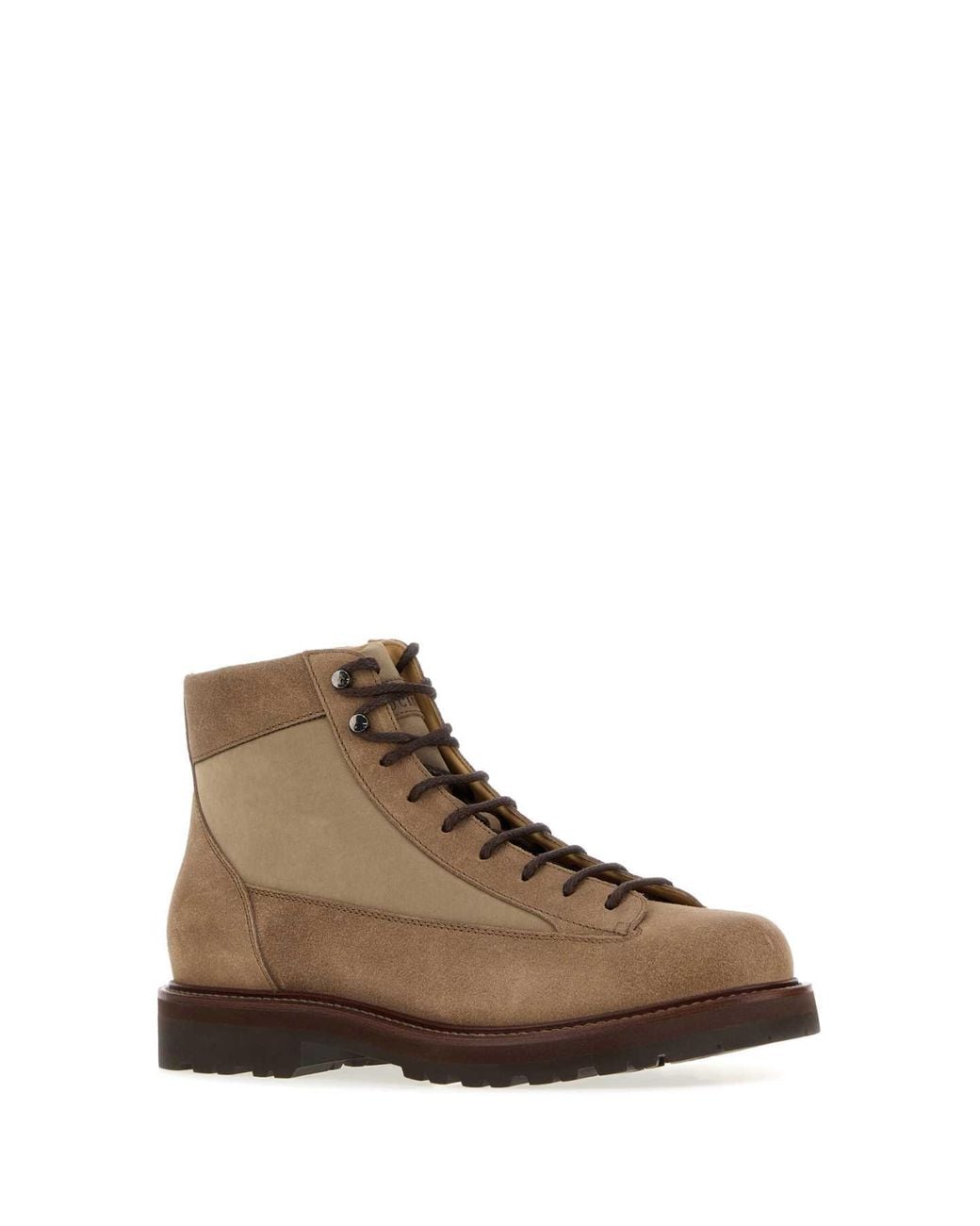 Brunello Cucinelli Brown Pair Of Ankle Boots for men