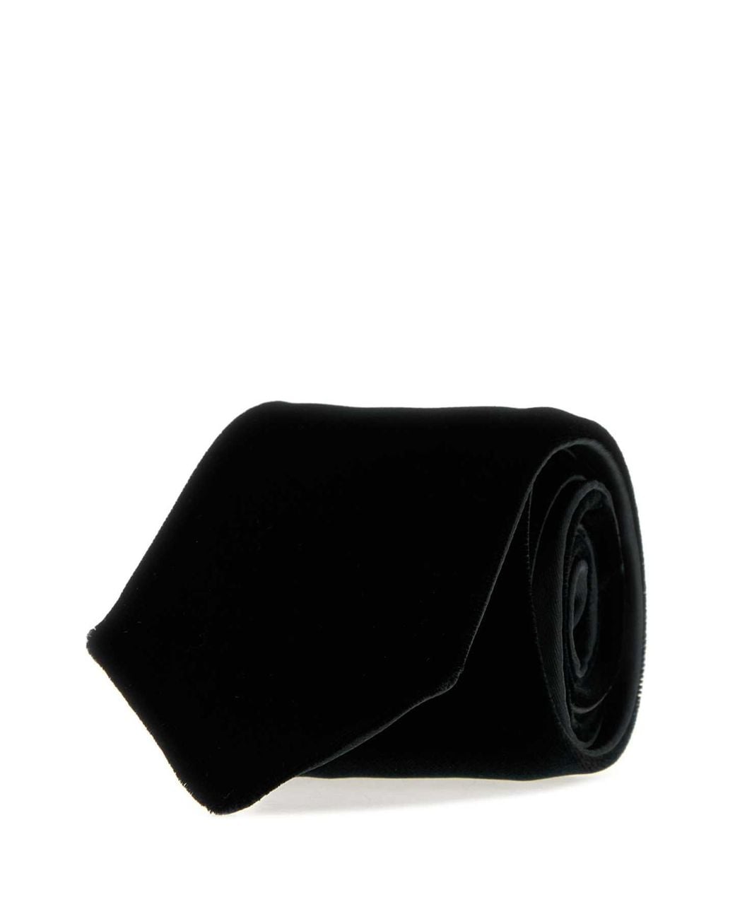 Giorgio Armani Black Elegant Silk Tie For for men
