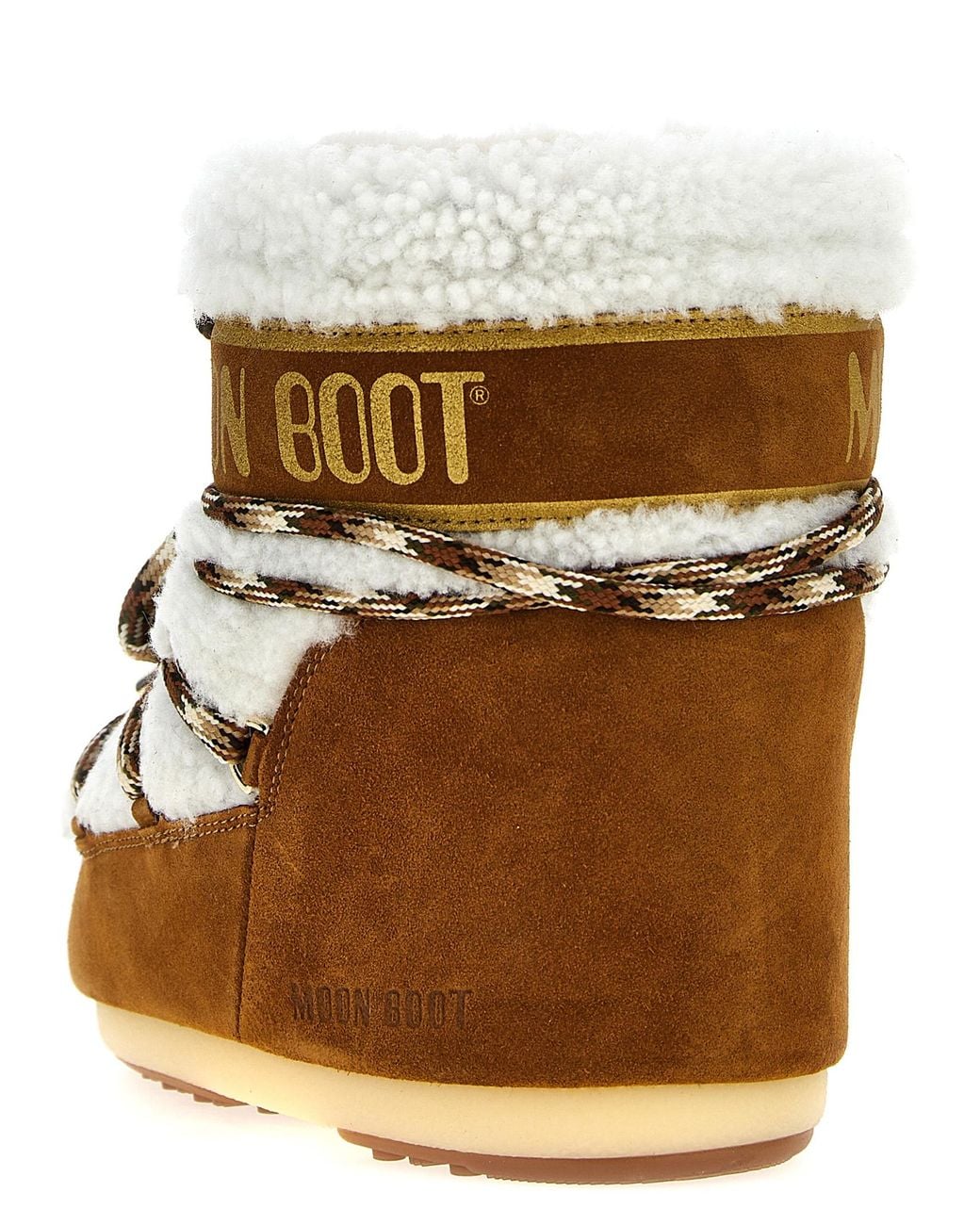Moon Boot Brown 'Lab69 Icon' Ankle Boots