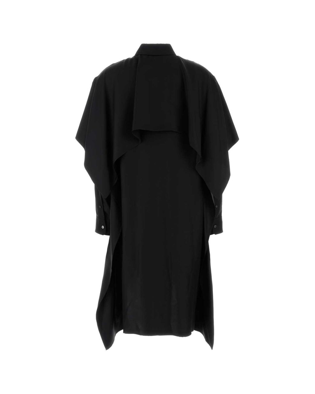 Loewe Black Cape Dress