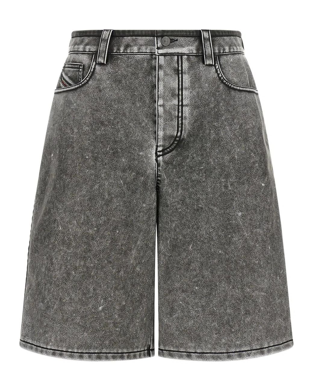 DIESEL Gray 'P-Arlor' Bermuda Shorts