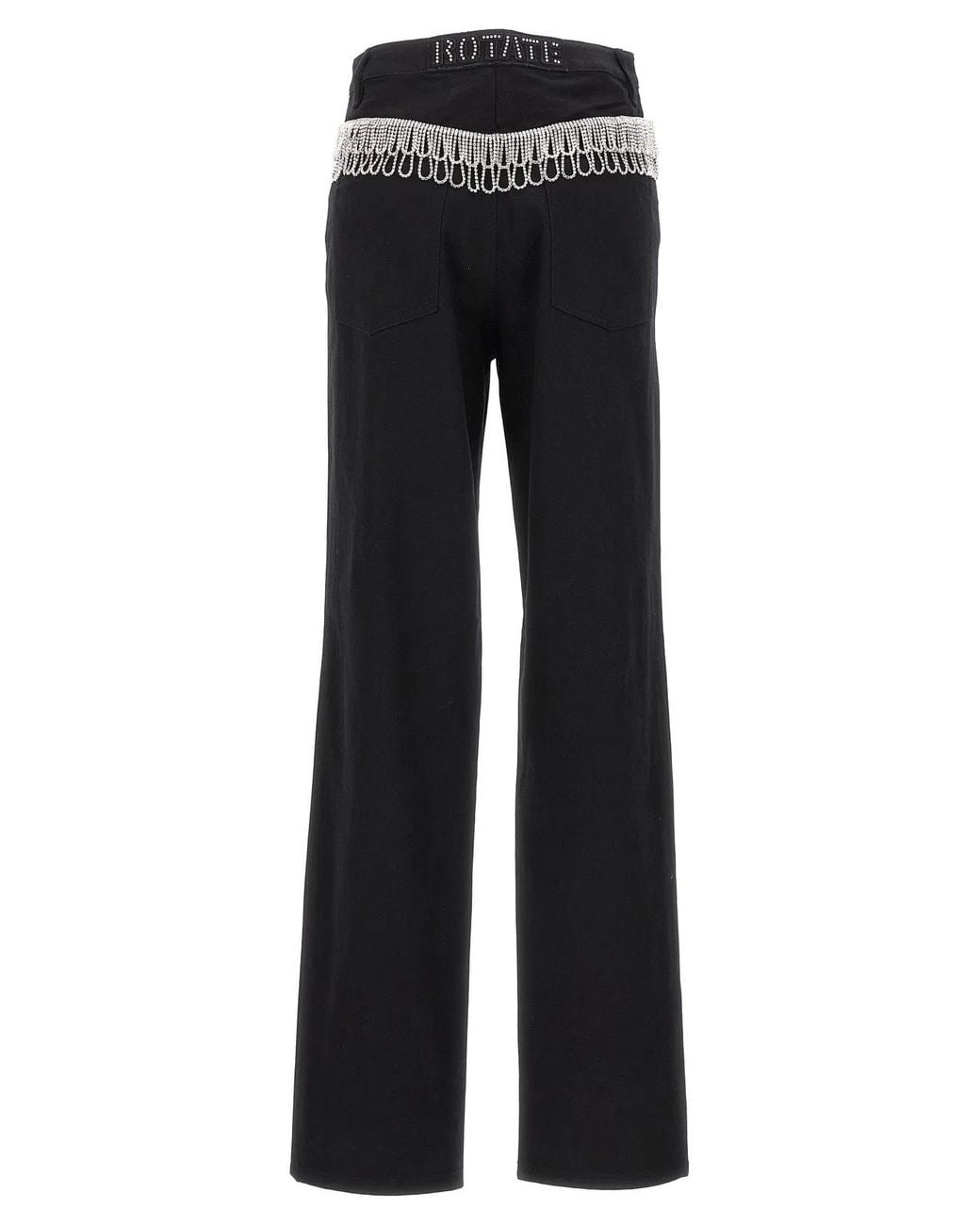 ROTATE BIRGER CHRISTENSEN Black Twill High Rise' Jeans