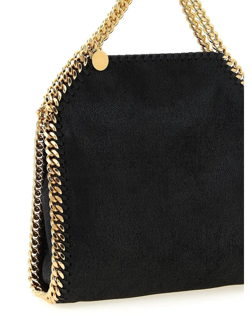 Stella McCartney Black 'Falabella' Mini Shoulder Bag