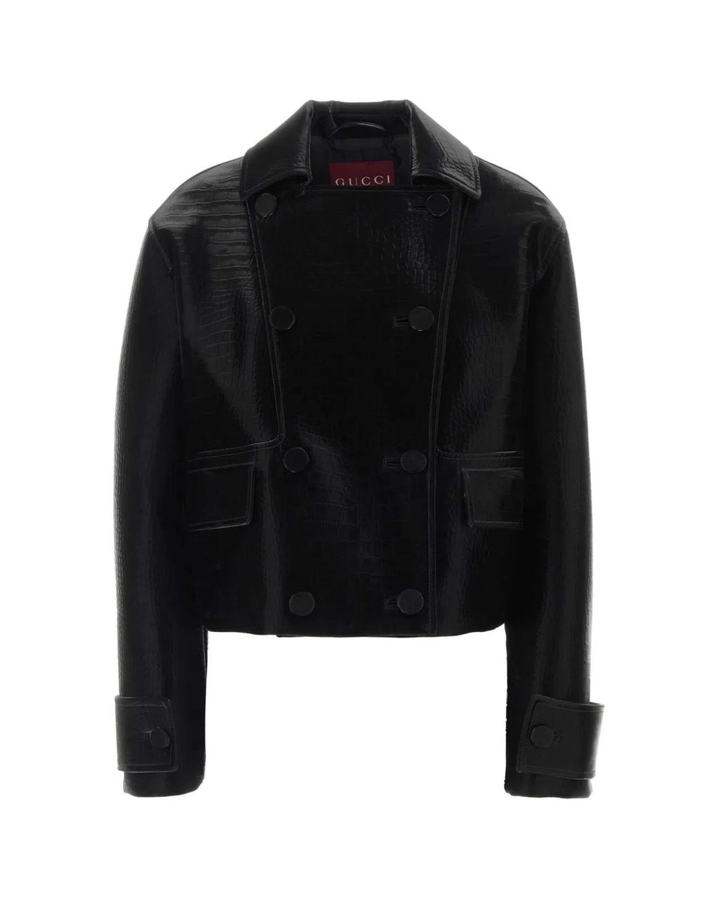 Gucci Black Leather Jacket