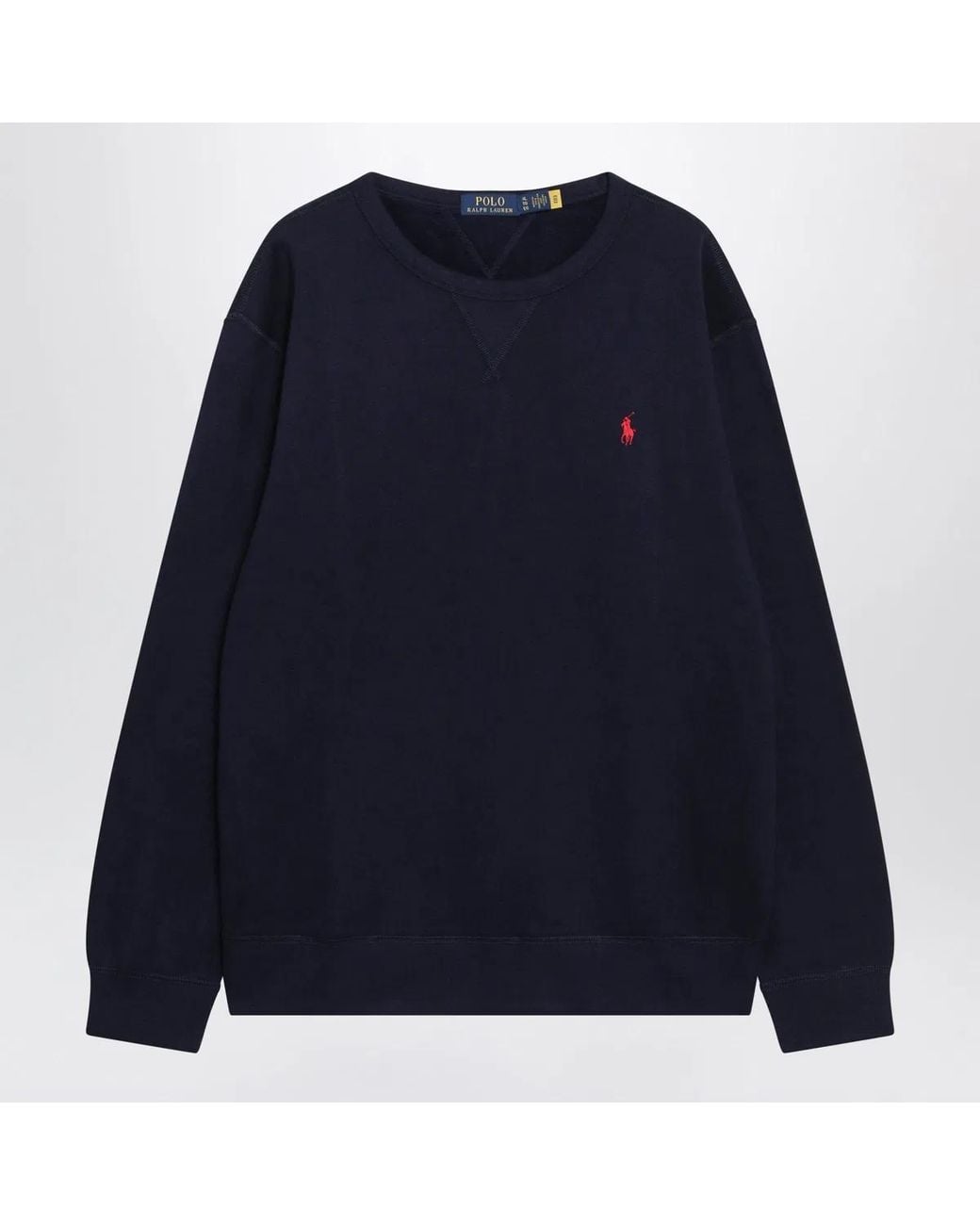Polo Ralph Lauren Blue Cottonblend Crewneck Sweatshirt for men