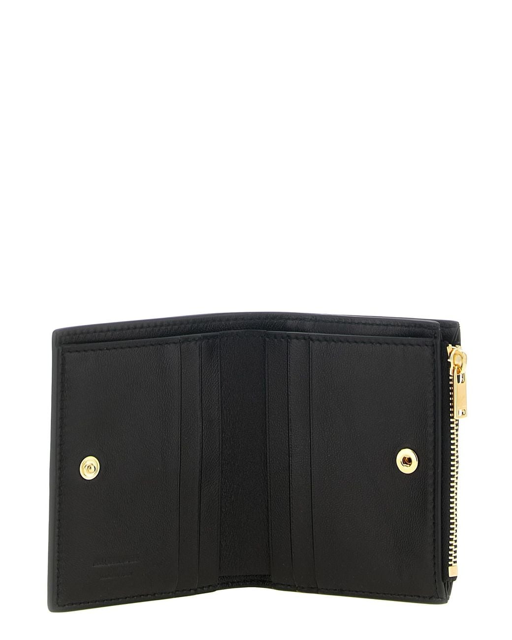 Jil Sander Black 'Linea' Mini Wallet