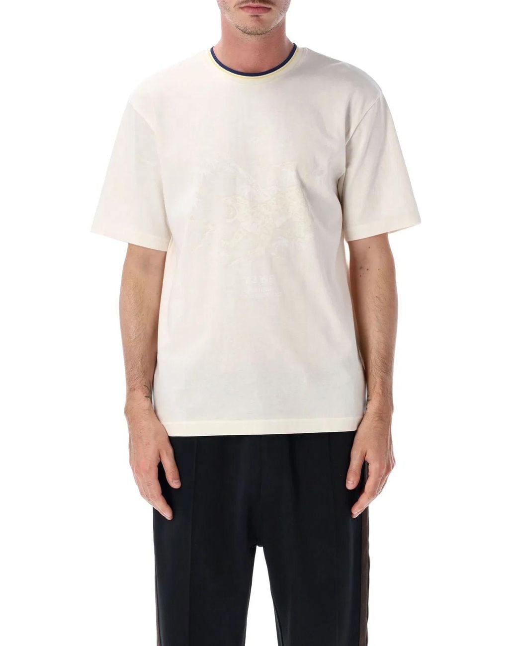 Adidas Originals White Adidas Wb Y-3 Graphic T-Shirt for men