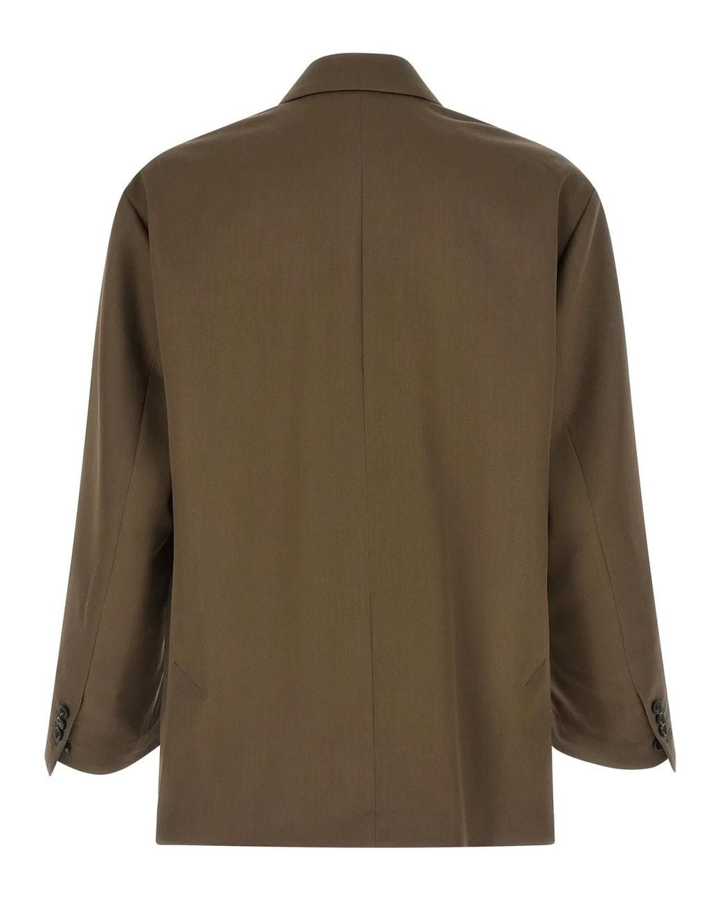 Ssstein Green Double-Breasted Blazer for men
