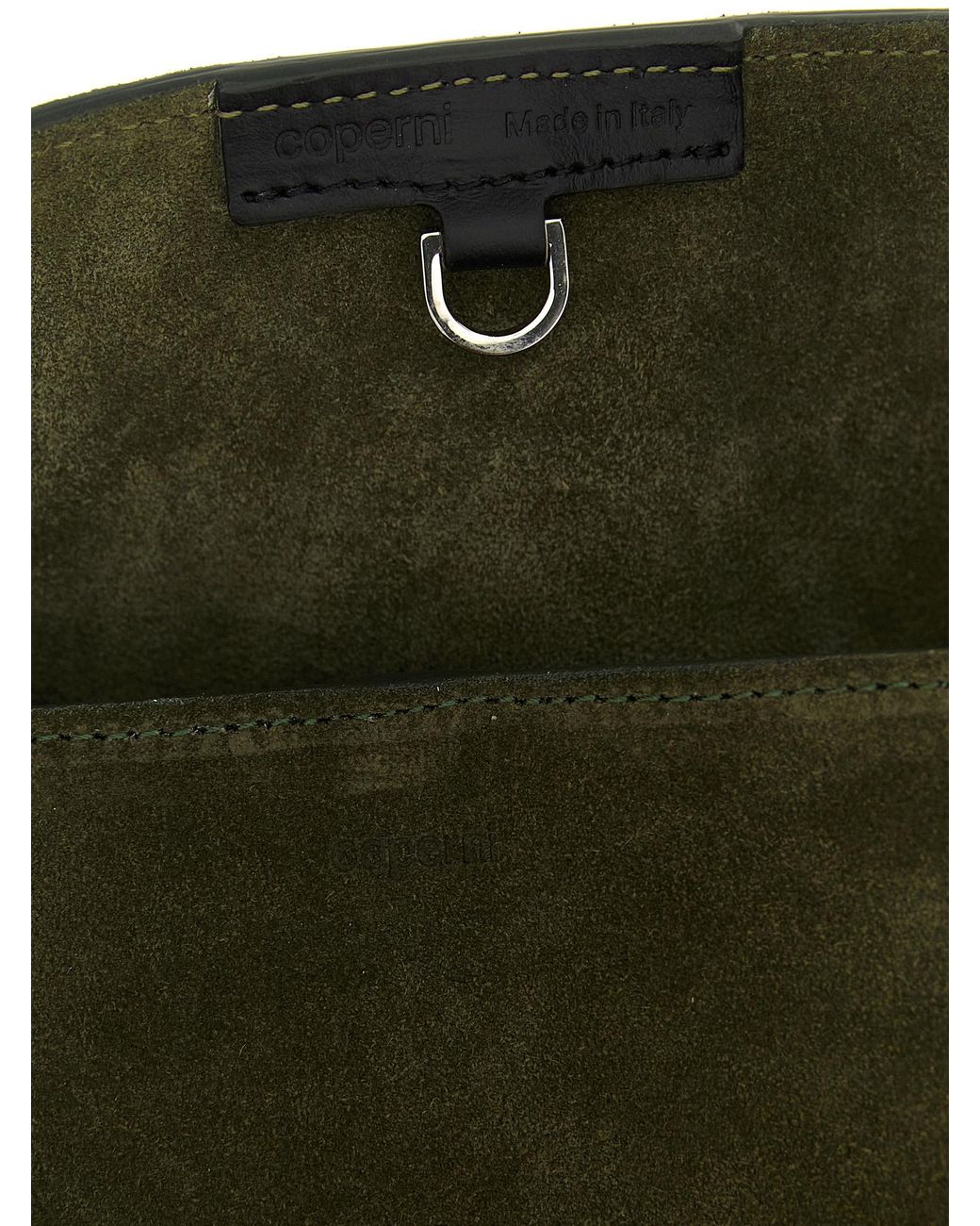Coperni Green 'Ergonomic' Shopping Bag