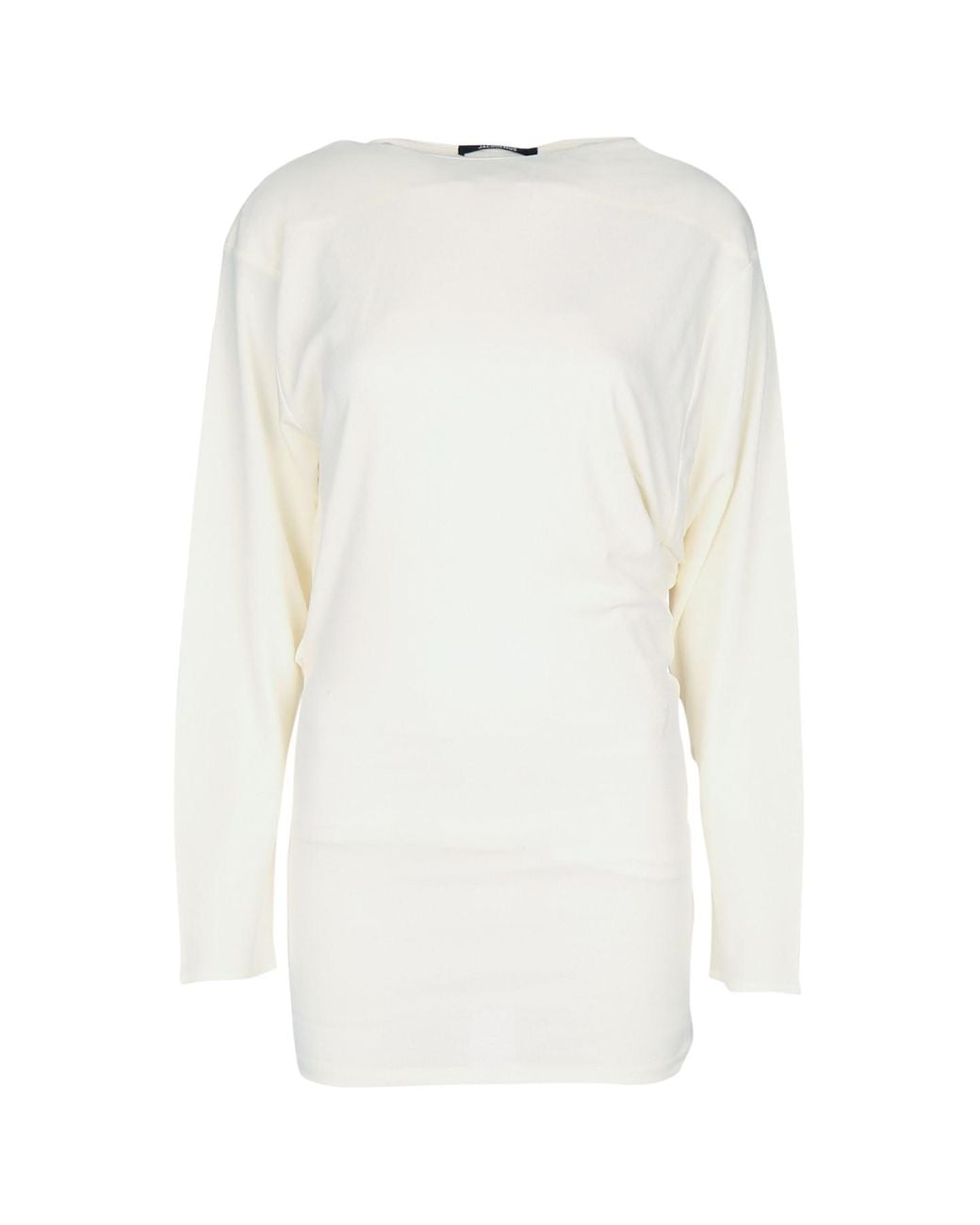 Jacquemus White Robe Mistral Dress