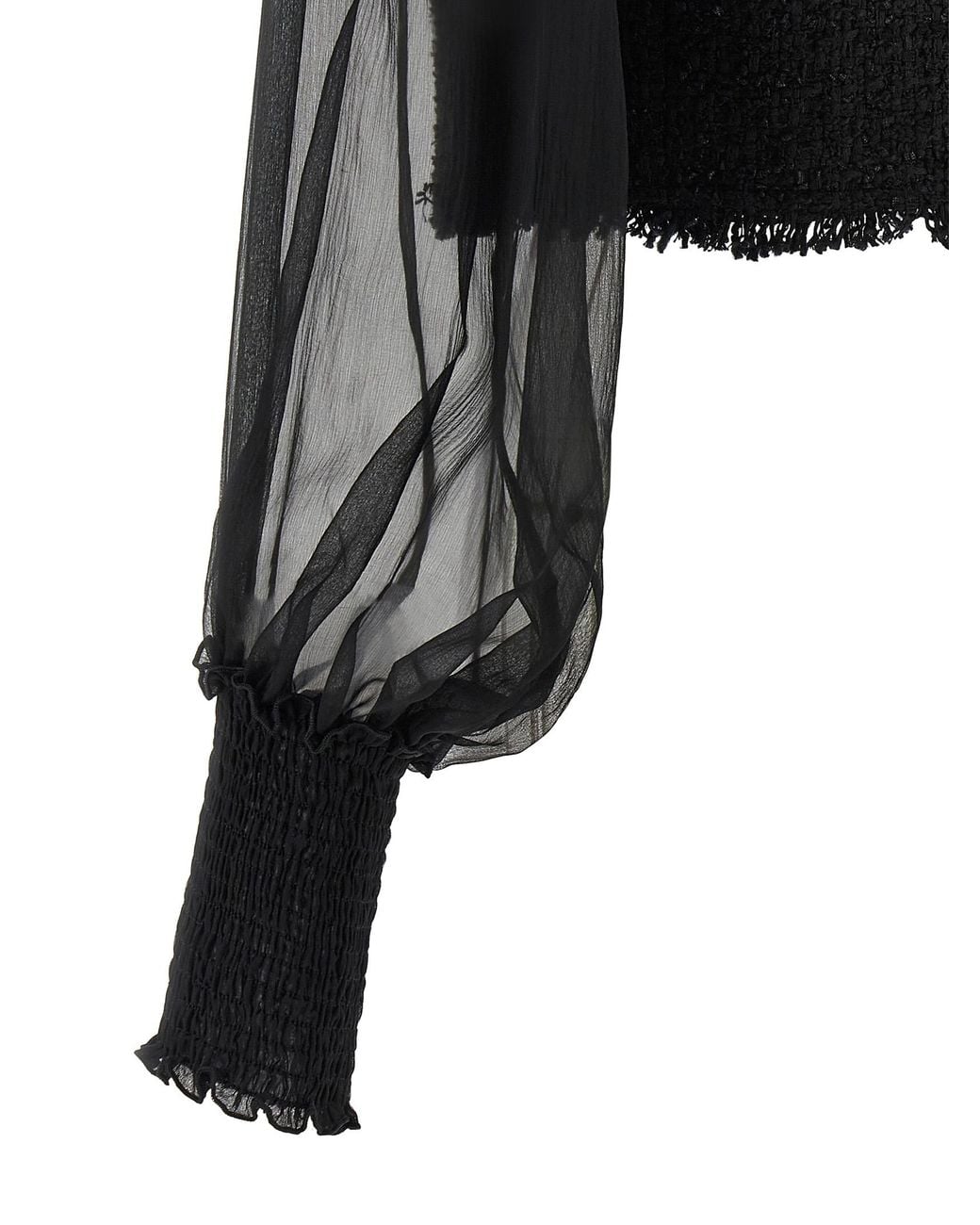 Balmain Black Spencer Blazer