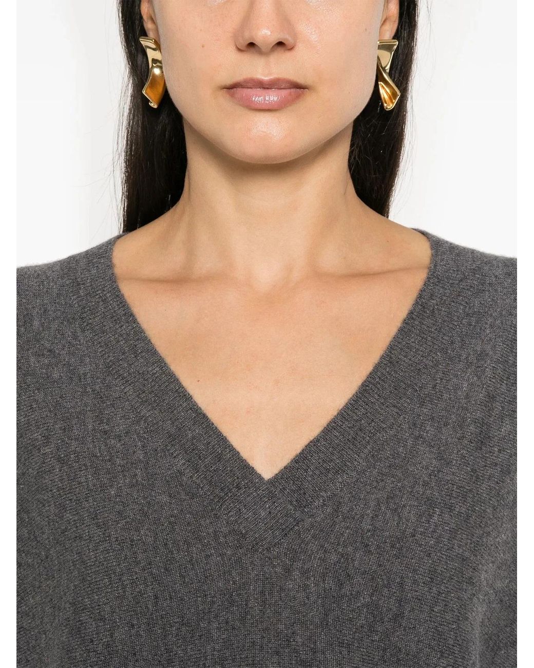 Lisa Yang Gray Kenny Sweater
