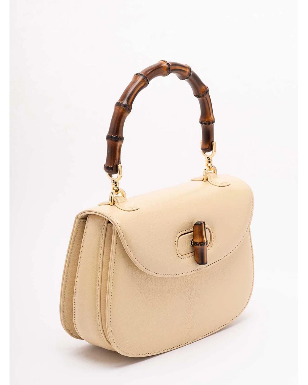 Gucci Natural Bamboo 1947' Handbag
