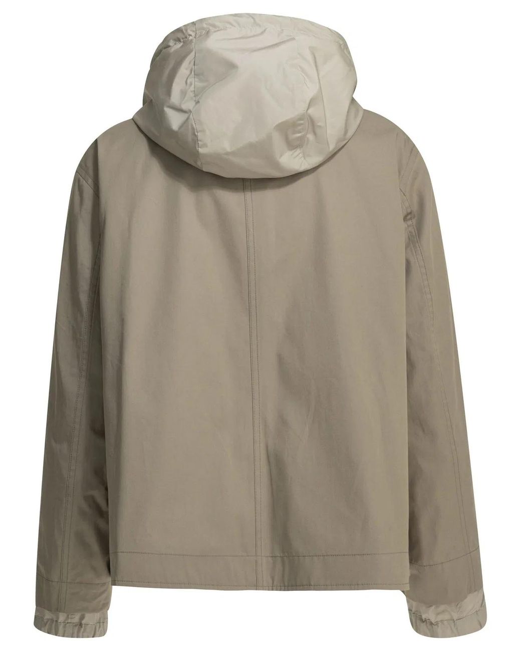 Herno Gray Virgin Wool Casual Shirt