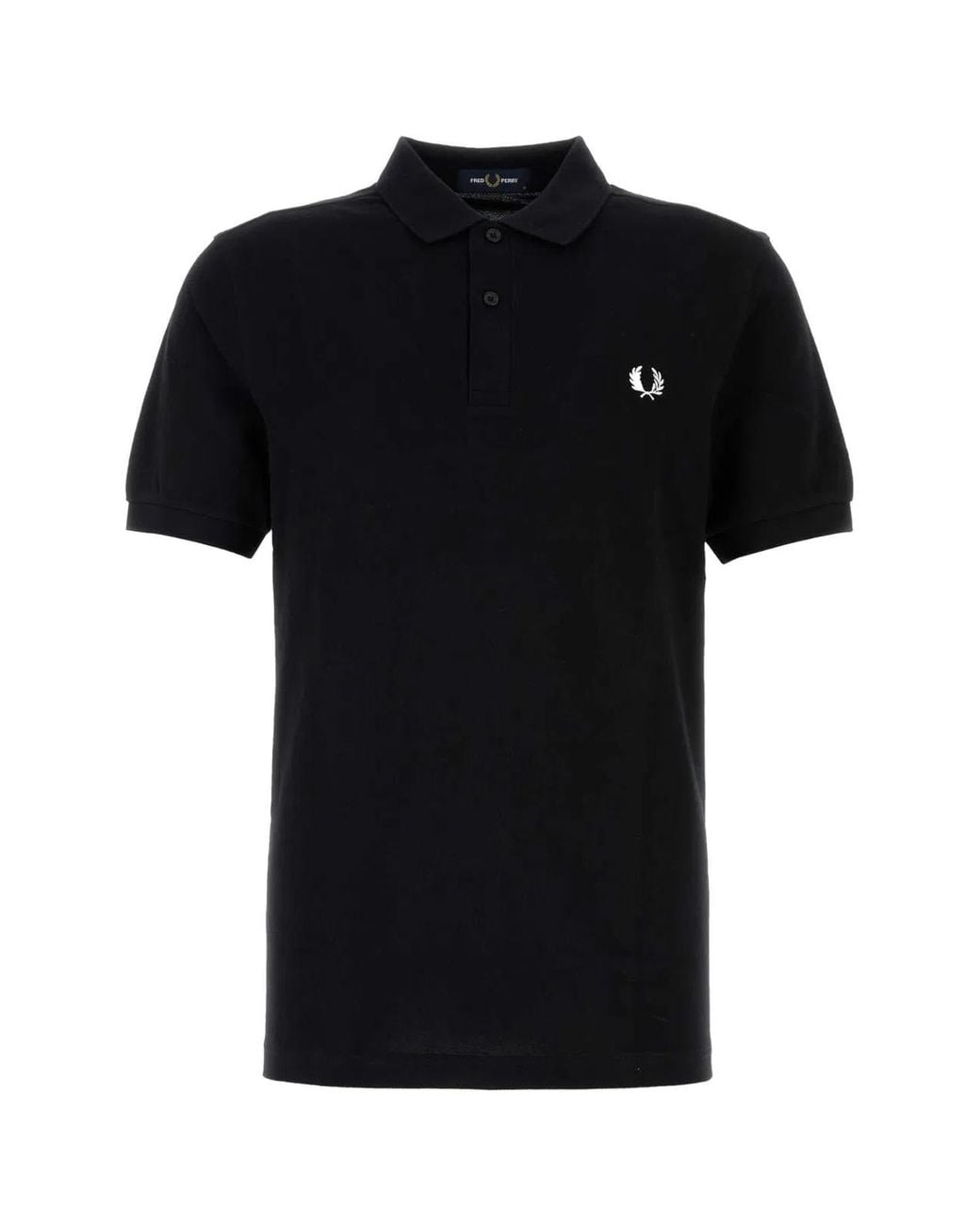Fred Perry Black Fp The Shirt for men