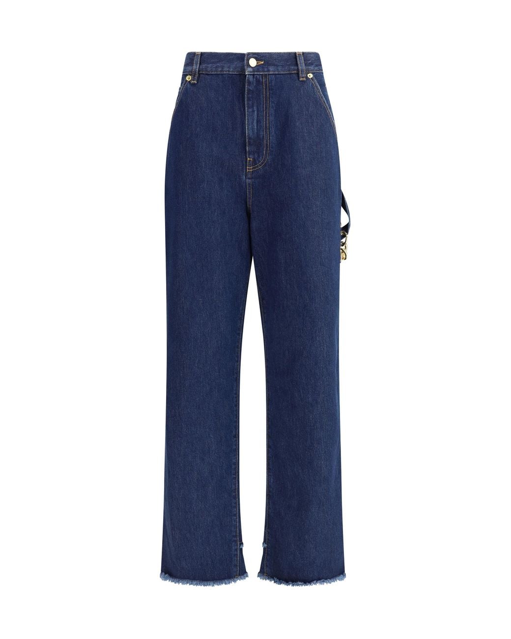 DARKPARK Blue Chain Jeans Cotton