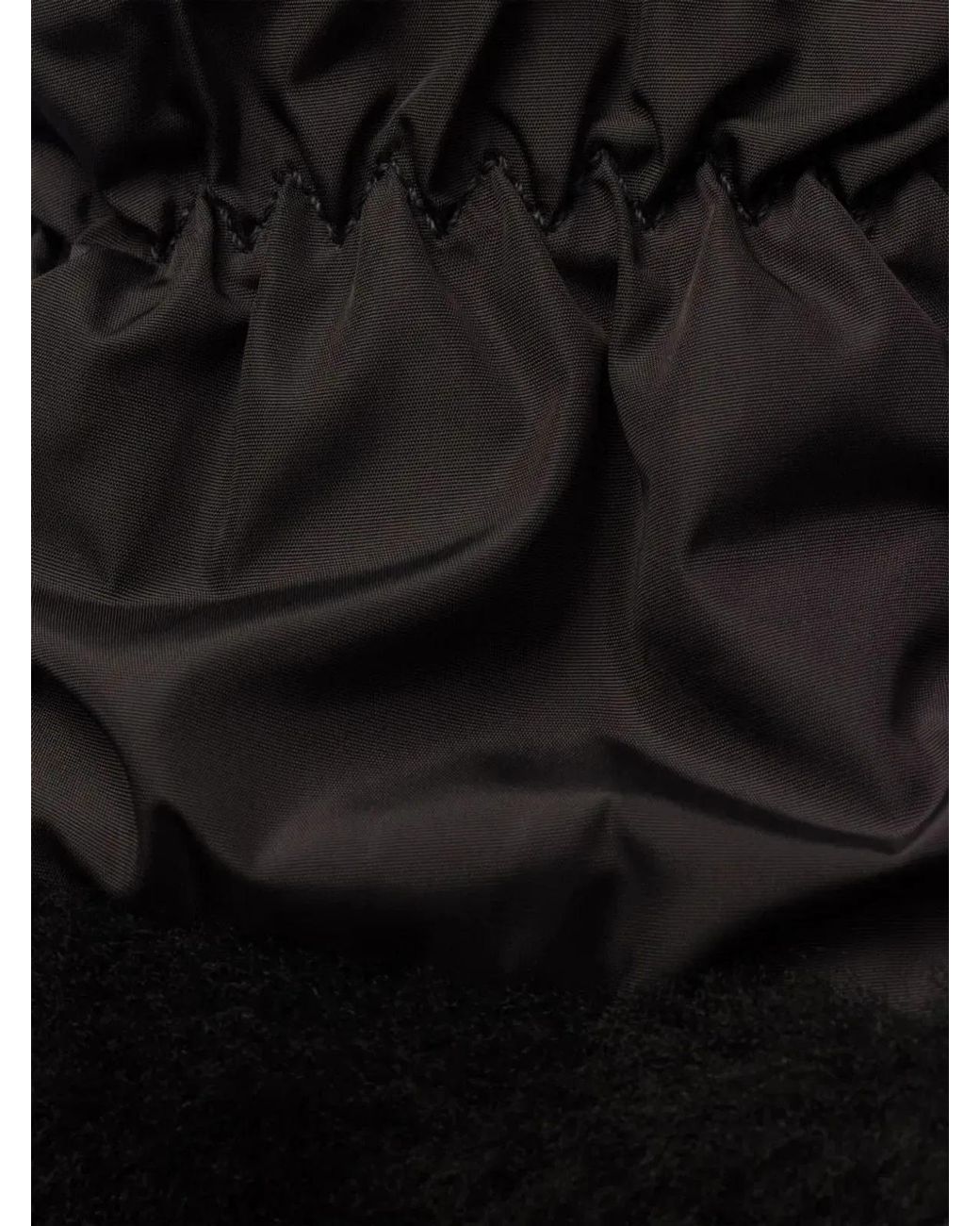 Prada Black Polyamide Gloves