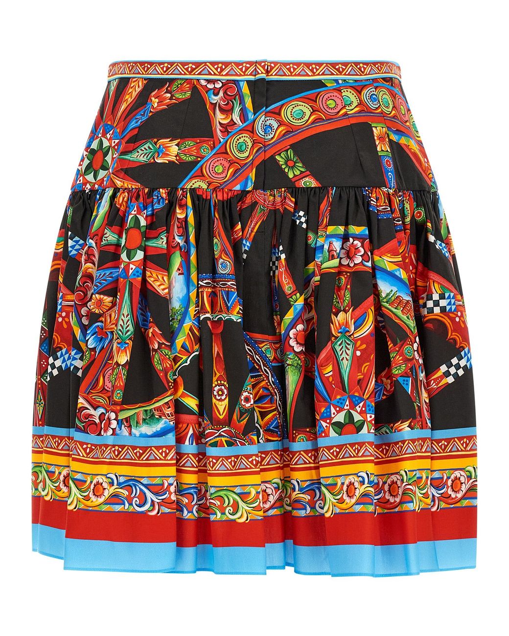 Dolce & Gabbana Red Dolce & Gabbana 'Carretto' Skirt