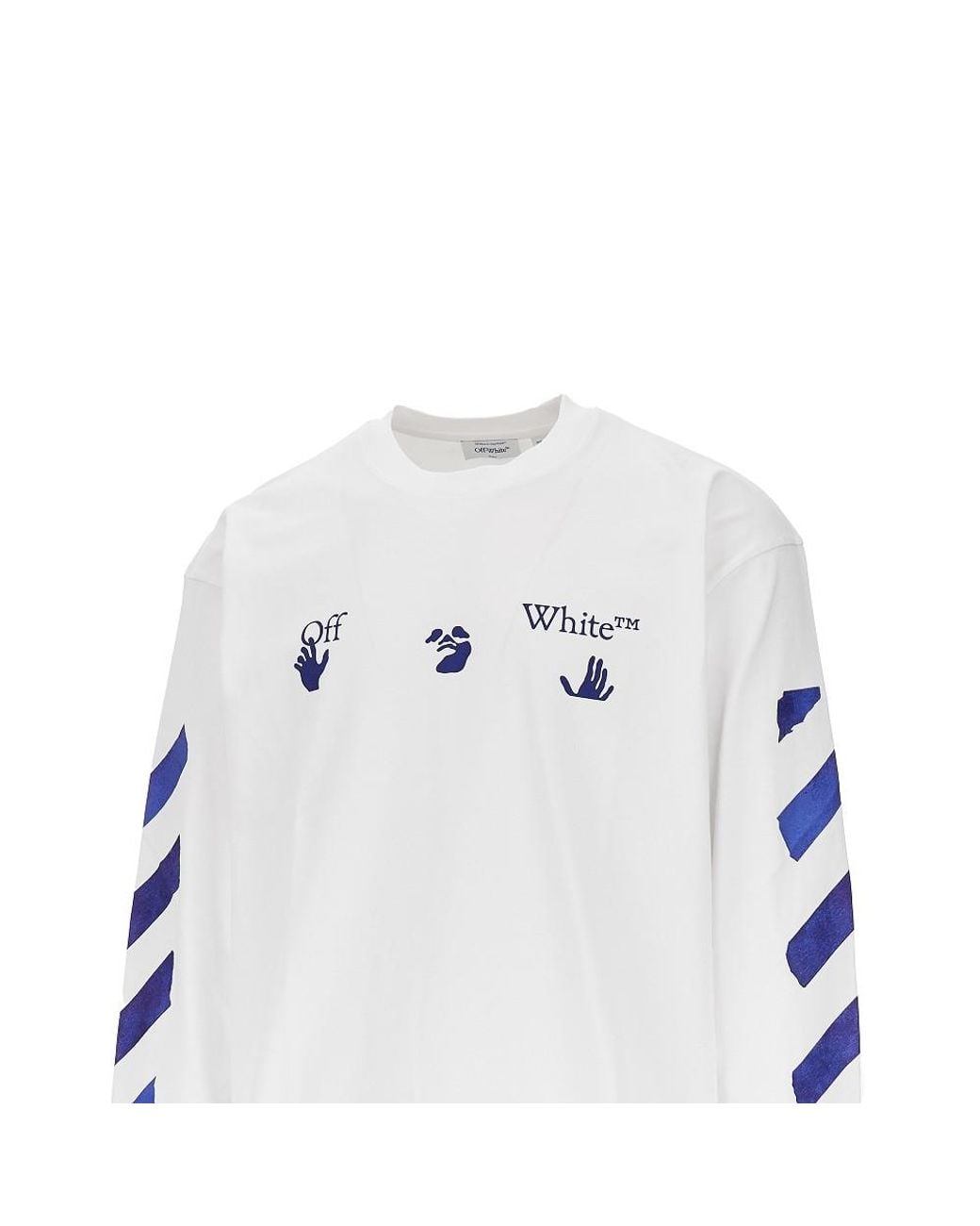 Off-White c/o Virgil Abloh White Bacco Arrow Skate Cotton T-Shirt for men