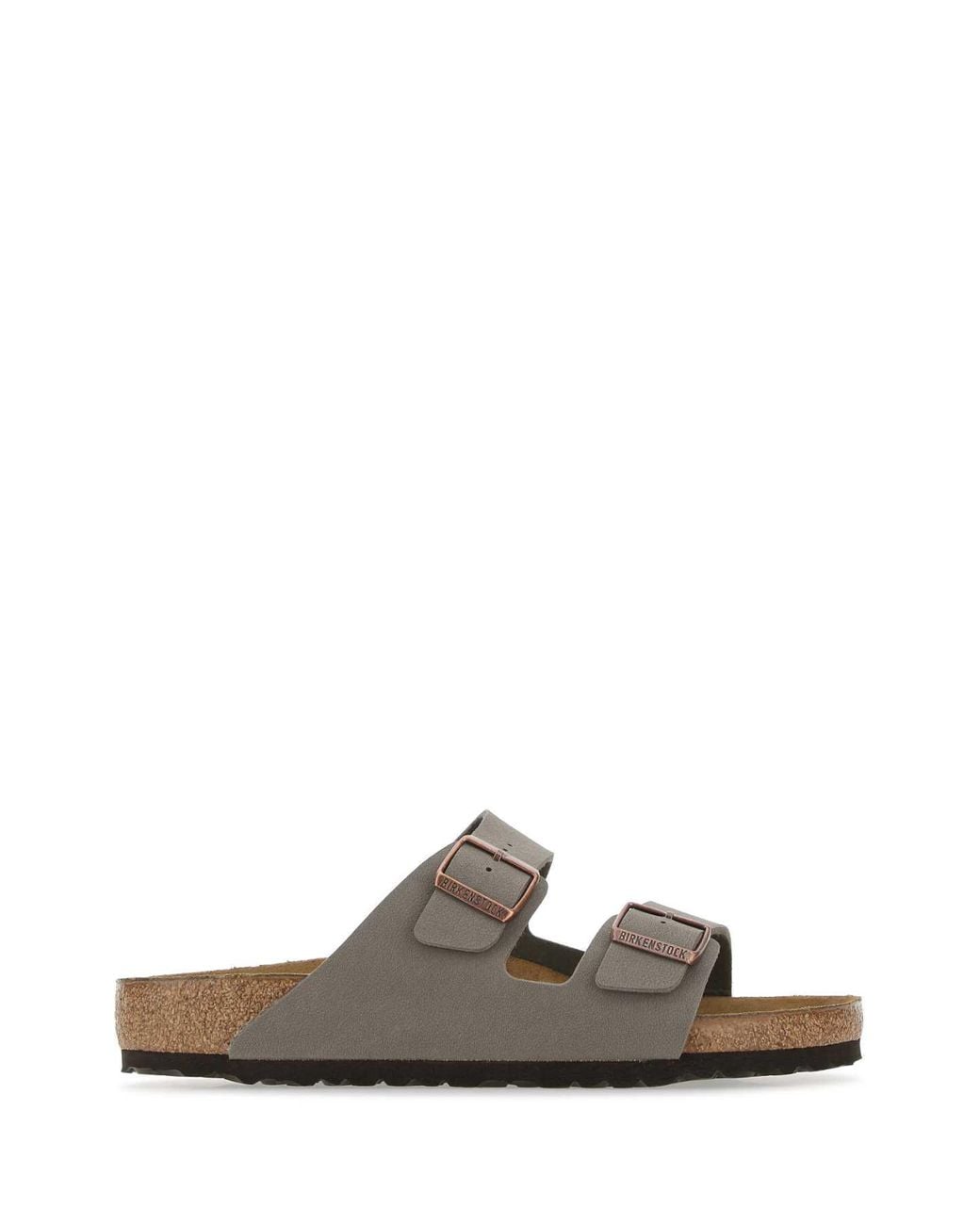 Birkenstock Brown Arizona Stone, Birkibuc for men