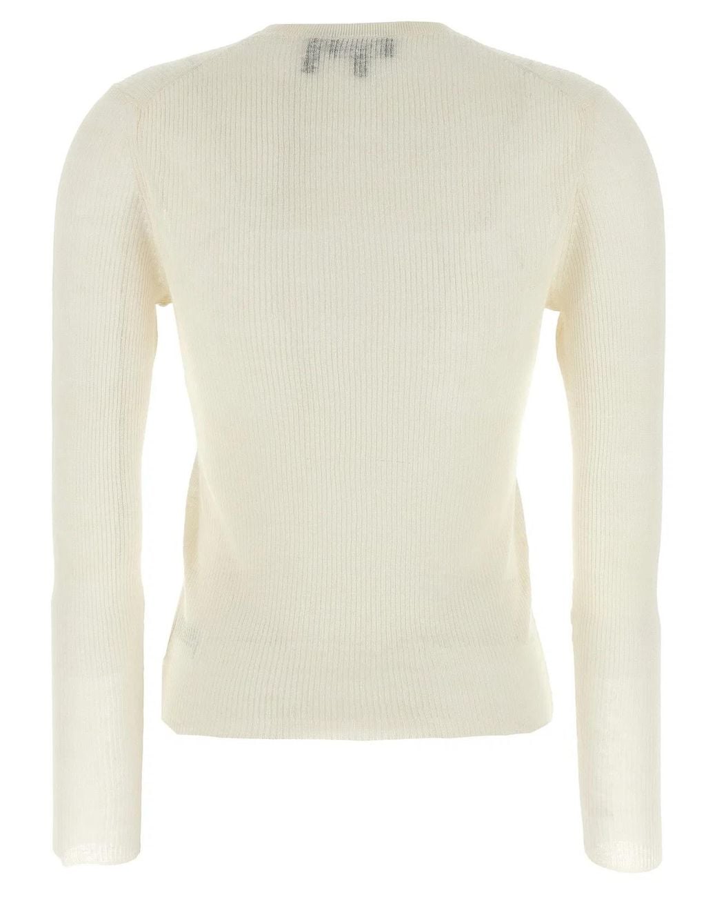 Theory Natural Viscose Linen Sweater