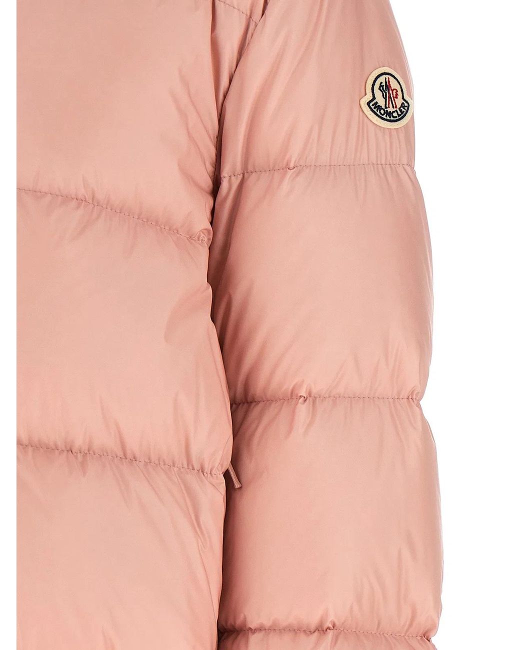 Moncler Pink 'Feligule' Down Jacket