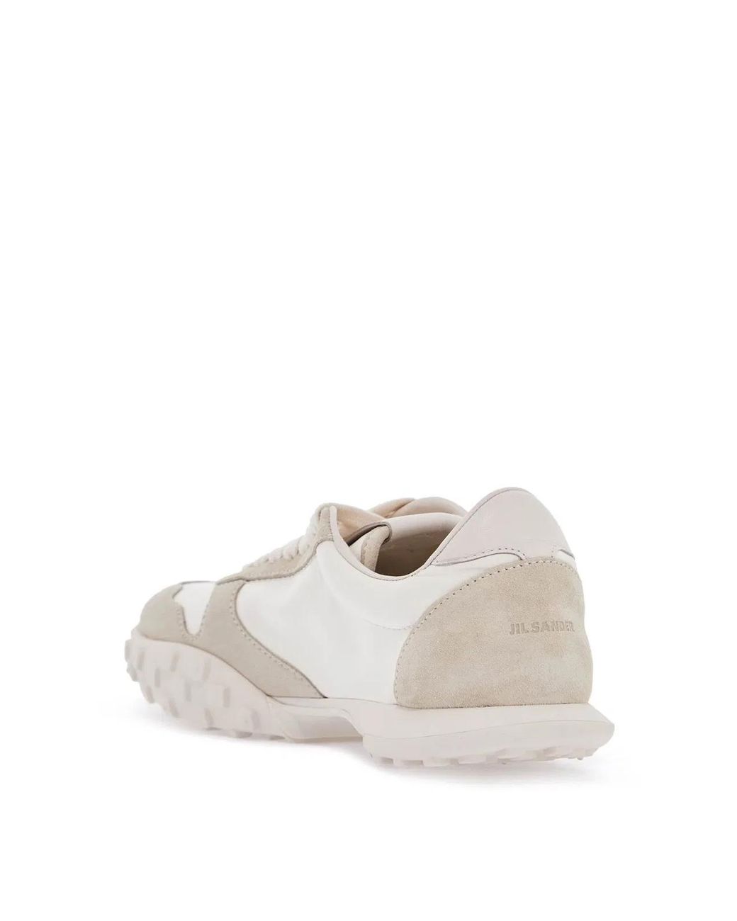 Jil Sander White Low Top Sneakers
