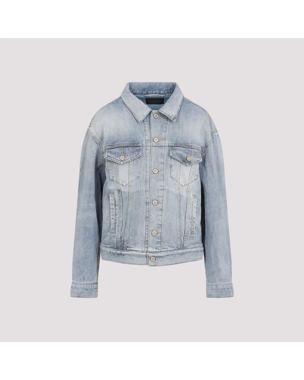 Balenciaga Blue Denim Jacket