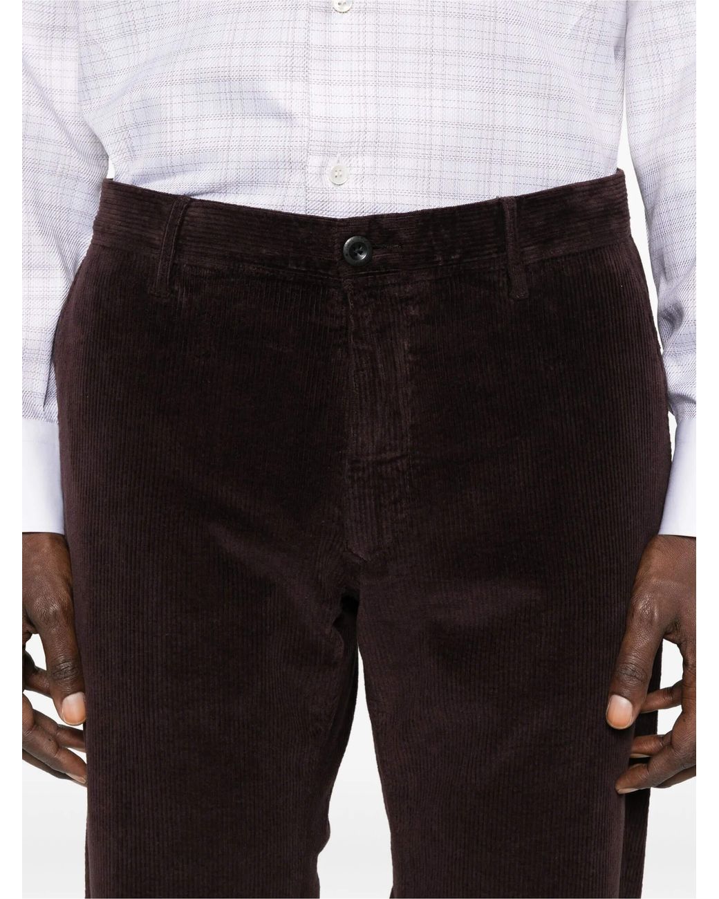 Incotex Black Pantalone for men