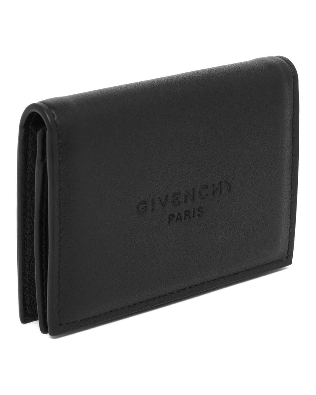 Givenchy Black Calf Leather Wallet for men