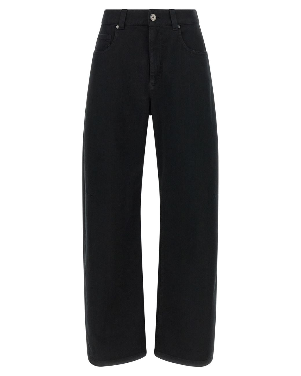 Brunello Cucinelli Black High Waist Jeans