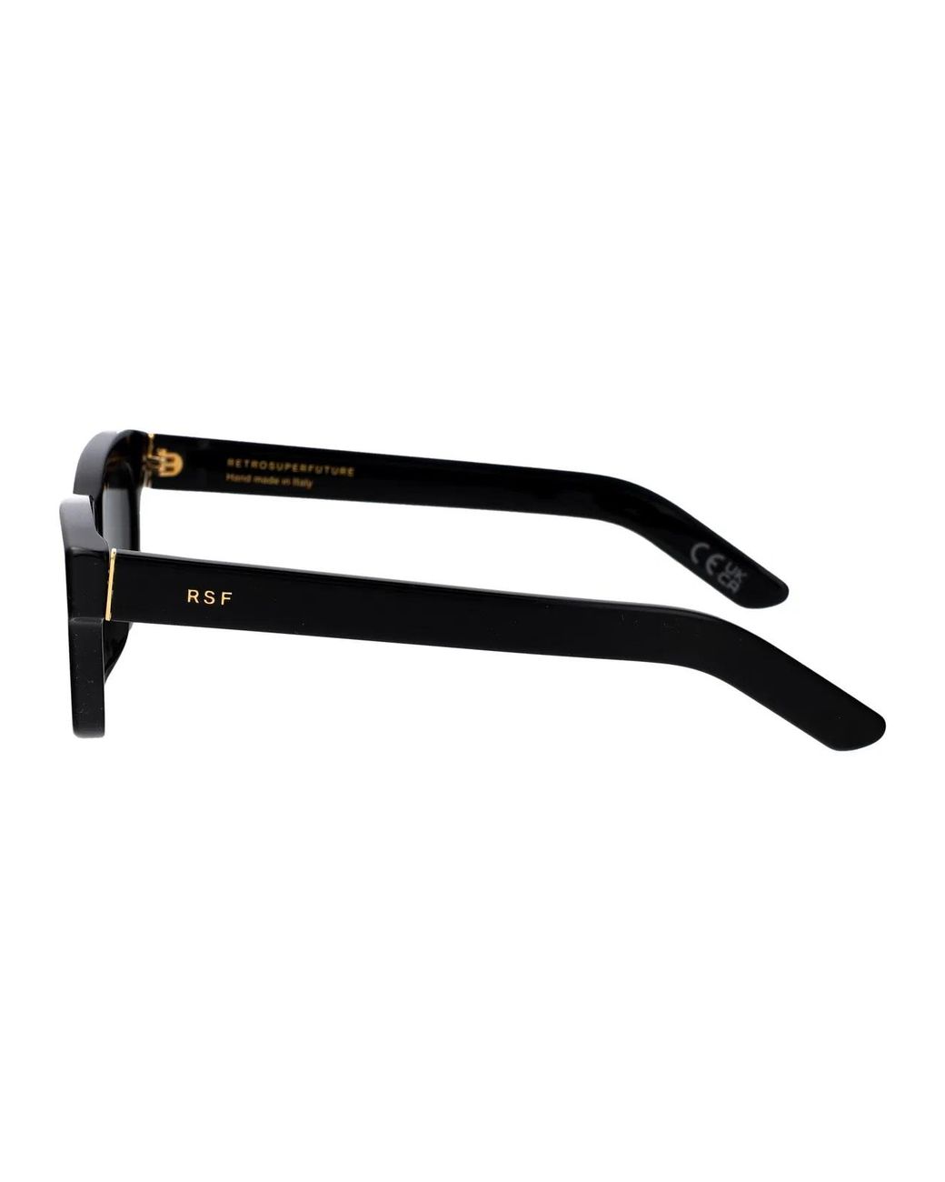 Retrosuperfuture Black Acetate Sunglasses
