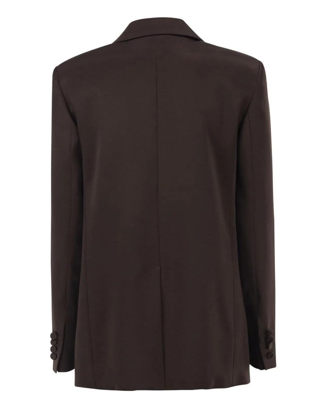 Max Mara Black Msearca – Double-Breasted Blazer