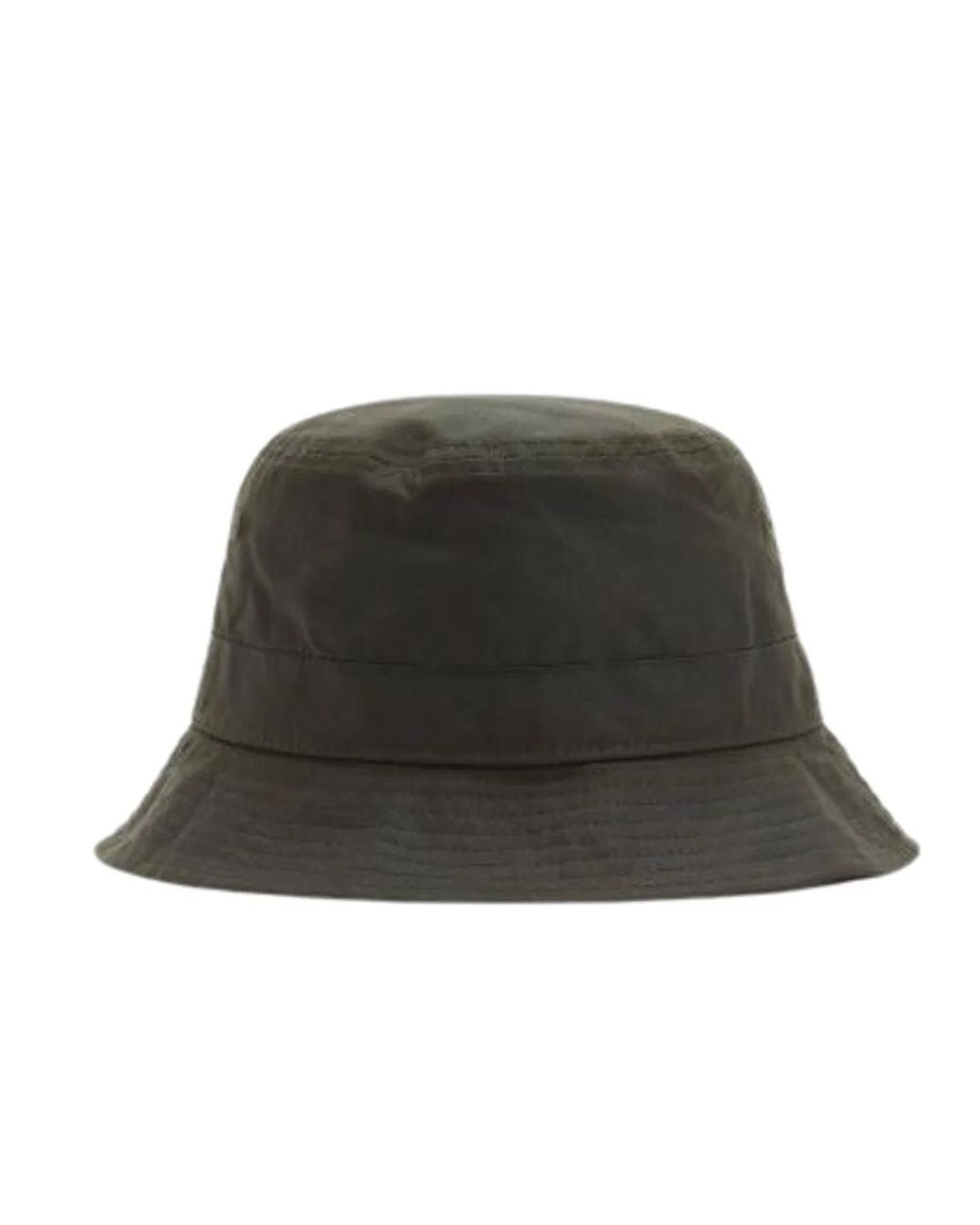 Barbour Black Cotton Hat
